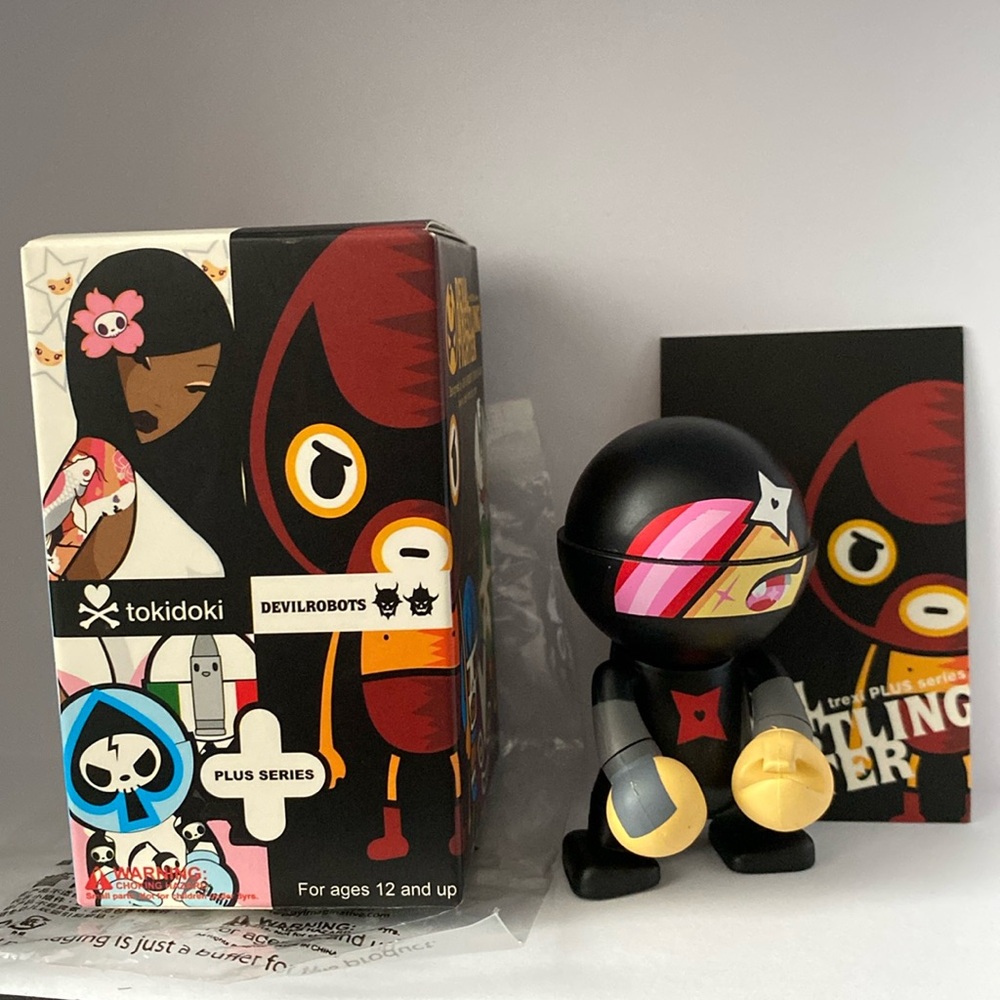 Tokidoki x Devilrobots Plus Series Sandy Vinyl Figure